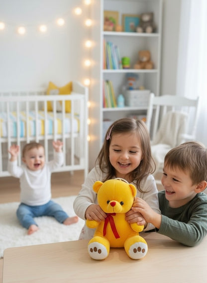 Sunny CuddleBuddy Teddy ( Yellow)