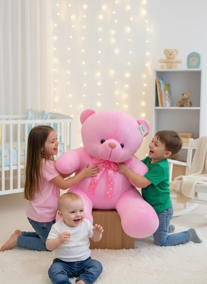 Pink Cuddle Giant Teddy